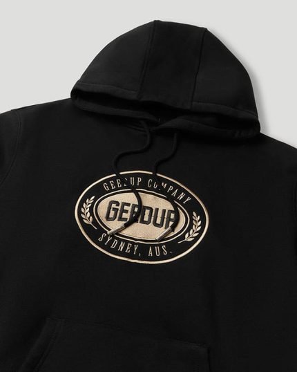 Geedup PFK Company Hoodie Black/Red/Cream