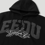 Geedup Team Logo Cursive Hoodie Black/Grey