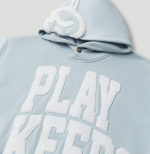 Geedup Play4Keeps Handstyle Hoodie Pale Blue/White