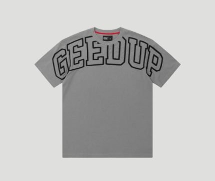 Geedup Team Logo T-Shirt Charcoal/Black