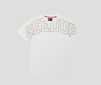 Geedup Team Logo T-Shirt White/Grey