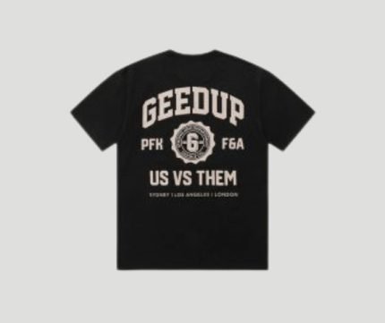Geedup Us vs. Them T-Shirt Black/Pink