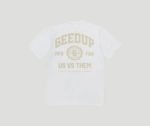 Geedup Us vs Them T-Shirt White/Beige