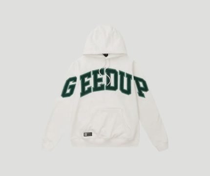 Geedup Team Logo Hoodie White / Green