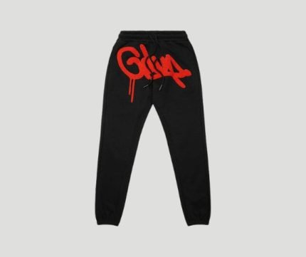 Geedup Handstyle Trackpants Black/Burnt Orange