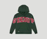Geedup Team Logo Hoodie Khaki Red New