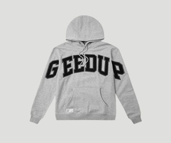 Geedup Team Logo Hoodie Grey Marle/Black Geedup Team Logo Hoodie Grey Marle/Black
