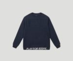 Geedup PFK Core Logo Embossed Crewneck Navy