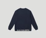 Geedup PFK Core Logo Embossed Crewneck Navy