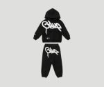 Geedup Handstyle Kids Tracksuit Black/White