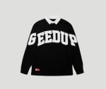 Geedup O/S Team Logo Rugby Jersey Black