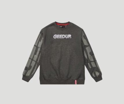 Geedup Sportsman Crewneck Asphalt Grey 2.0