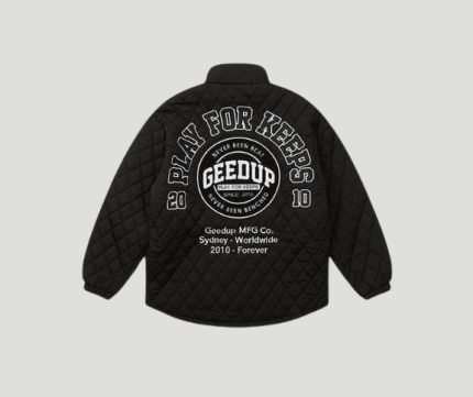 Geedup PFK Quilted Jacket Black
