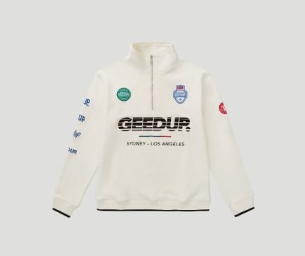 Geedup Sportsman Badges QTR ZIP Light Cream