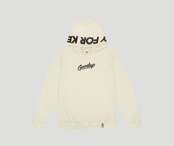Geedup PFK/Script Hoodie Cream Geedup PFK/Script Hoodie Cream