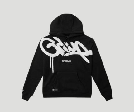 Geedup Handstyle Hoodie Black/White