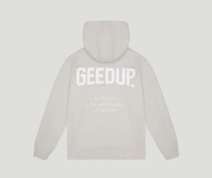 Geedup Cities Hoodie Grey/White