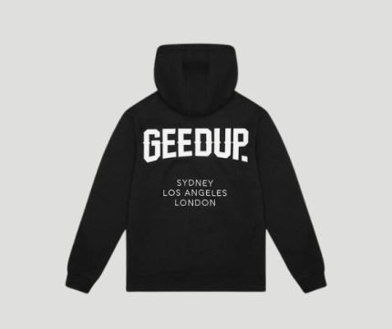Geedup Cities Hoodie Black/White