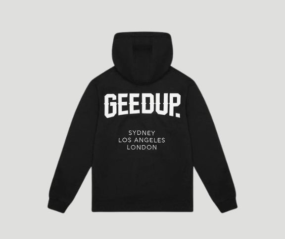 Geedup Cities Hoodie Black/White Geedup Cities Hoodie Black/White