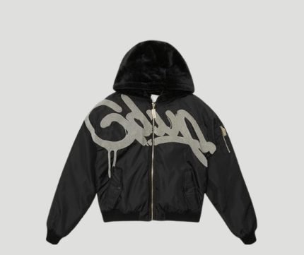 Geedup Handstyle / Team Logo Bomber Black / White