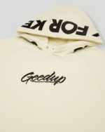 Geedup PFK/Script Hoodie Cream