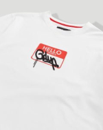 Geedup Sticker T-Shirt White