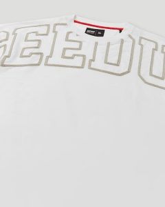 Geedup Team Logo T-Shirt White/Grey