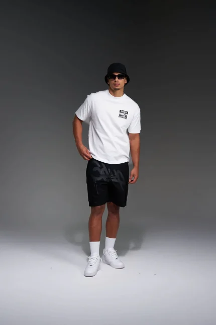 Geedup Handstyle Cargo Short Black