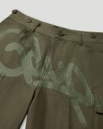 Geedup Handstyle Cargo Short Olive Tonal