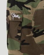 Geedup Handstyle Cargo Short Camo Green