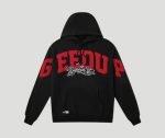 Geedup Team Logo/Handstyle Hoodie Black/Red